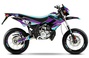 Dekor kit 50cc Derbi Senda Victoria Bull 50cc 2003-2010 Stream | Motorradaufkleber | 50cc Personalisierung | armysctv