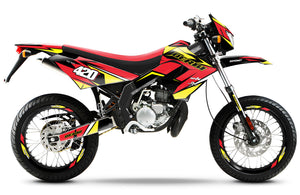 Dekor kit 50cc Derbi Senda Victoria Bull 50cc 2003-2010 Stream | Motorradaufkleber | 50cc Personalisierung | armysctv