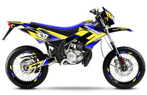 Dekor kit 50cc Derbi Senda Victoria Bull 50cc 2003-2010 Stream | Motorradaufkleber | 50cc Personalisierung | armysctv
