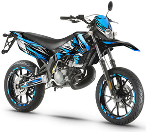 Dekor kit Derbi Senda xtreme 50cc 2011-2017 All Inn | Motorradaufkleber | Personalisierung 50cc | armysctv