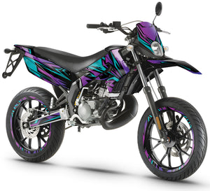 Dekor kit Derbi Senda xtreme 50cc 2011-2017 All Inn | Motorradaufkleber | Personalisierung 50cc | armysctv