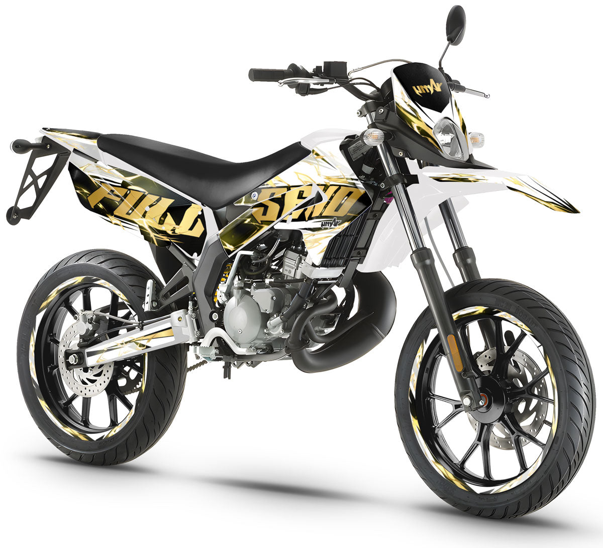 Dekor kit Derbi Senda xtreme 50cc 2011-2017 Haymaker | Motorradaufkleber | Personalisierung 50cc | armysctv