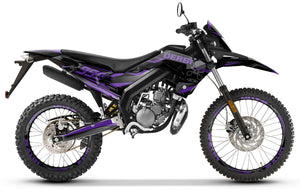 Dekor kit Derbi Senda xtreme R 50cc 2018-2025 Kalt | Motorradaufkleber | Personalisierung 50cc | armysctv