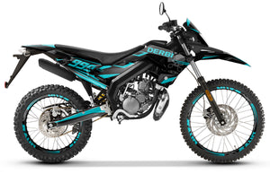 Dekor kit Derbi Senda xtreme R 50cc 2018-2025 Kalt | Motorradaufkleber | Personalisierung 50cc | armysctv
