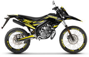 Dekor kit Derbi Senda xtreme R 50cc 2018-2025 Kalt | Motorradaufkleber | Personalisierung 50cc | armysctv