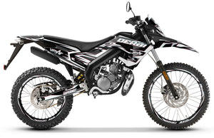 Dekor kit Derbi Senda xtreme R 50cc 2018-2025 Glitch | Motorradaufkleber | Personalisierung 50cc | armysctv