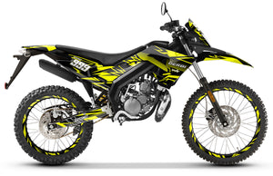 Deko-sett Derbi Senda xtreme R 50cc 2018-2025 Åttende | motorsykkel klistremerker | tilpasning 50cc | armysctv