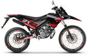 Dekor kit Derbi Senda xtreme R 50cc 2018-2025 Siebte | Motorradaufkleber | Personalisierung 50cc | armysctv