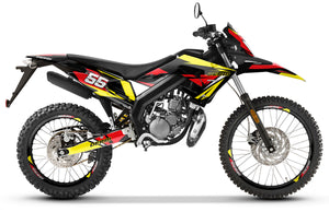 Dekor kit Derbi Senda xtreme R 50cc 2018-2025 Stream | Motorradaufkleber | Personalisierung 50cc | armysctv