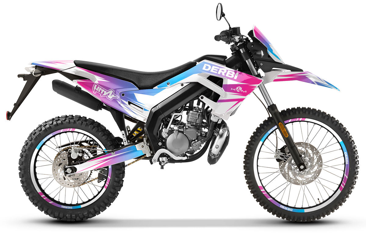 Kit pegatinas Derbi Senda xtreme R 50cc 2018-2025 X-Fast | pegatinas para moto | personalización 50cc | armysctv