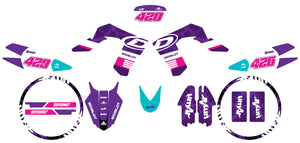 Derbi DRD Pro 50cc Crew Graphics kit | motorcycle stickers | 50cc customization | armysctv