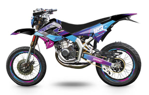 Dekor kit 50cc Derbi Senda TNT Tuning Artisse | Motorradaufkleber | Personalisierung 50cc | armysctv