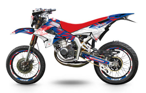Dekor kit 50cc Derbi Senda TNT Tuning Heritage | Motorradaufkleber | Personalisierung 50cc | armysctv