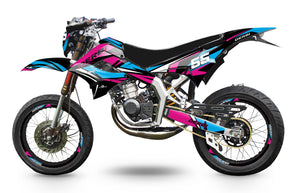 Dekor kit 50cc Derbi Senda TNT Tuning Stream | Motorradaufkleber | 50cc Personalisierung | armysctv