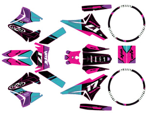 Dekor kit 50cc Derbi Senda TNT Tuning Synth | Motorradaufkleber | 50cc Personalisierung | armysctv