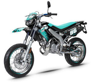 Dekor kit Derbi DRD Racing 50cc Fasthouse | Motorradaufkleber | Personalisierung 50cc | armysctv