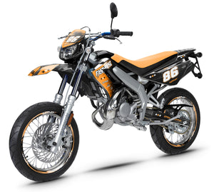 Dekor kit Derbi DRD Racing 50cc Fasthouse | Motorradaufkleber | Personalisierung 50cc | armysctv