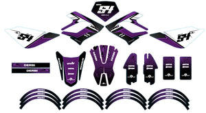 Dekor kit Derbi DRD Racing 50cc Orion | Motorradaufkleber | Personalisierung 50cc | armysctv