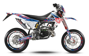 Dekor kit 50cc Fantic Caballero 2013-2016 Armee-Erbe | Motorradaufkleber | 50cc Personalisierung | armysctv