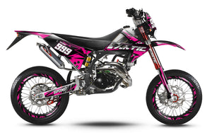 Dekor kit 50cc Fantic Caballero 2013-2016 Armee Acht | Motorradaufkleber | Personalisierung 50cc | armysctv