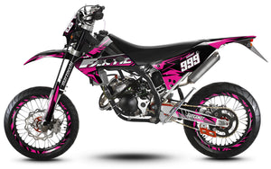 Dekor kit 50cc Fantic Caballero 2013-2016 Armee Acht | Motorradaufkleber | Personalisierung 50cc | armysctv