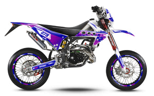 Dekor kit 50cc Fantic Caballero 2013-2016 Skynine | Motorradaufkleber | Personalisierung 50cc | armysctv