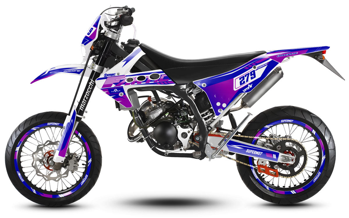 Kit déco 50cc Fantic Caballero 2013-2016 Skynine | autocollants moto | personnalisation 50cc | armysctv