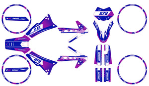 Dekor kit 50cc Fantic Caballero 2013-2016 Skynine | Motorradaufkleber | Personalisierung 50cc | armysctv