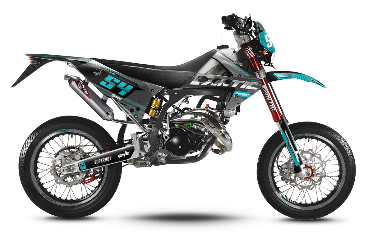 Dekor kit 50cc Fantic Caballero 2013-2016 Zubehör | Motorradaufkleber | 50cc Personalisierung | armysctv