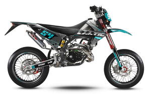 Dekor kit 50cc Fantic Caballero 2013-2016 Zubehör | Motorradaufkleber | 50cc Personalisierung | armysctv