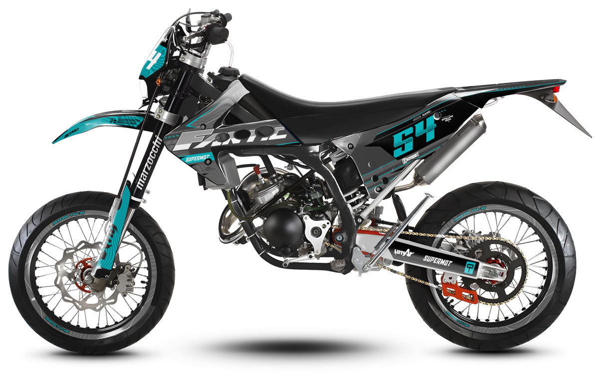 Dekor kit 50cc Fantic Caballero 2013-2016 Zubehör | Motorradaufkleber | 50cc Personalisierung | armysctv