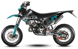 Dekor kit 50cc Fantic Caballero 2013-2016 Zubehör | Motorradaufkleber | 50cc Personalisierung | armysctv