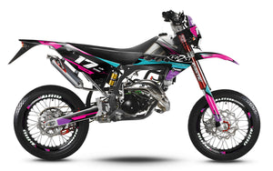 Kit déco 50cc Fantic Caballero 2013-2016 Synth | autocollants moto | personnalisation 50cc | armysctv