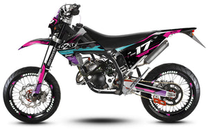 Kit déco 50cc Fantic Caballero 2013-2016 Synth | autocollants moto | personnalisation 50cc | armysctv