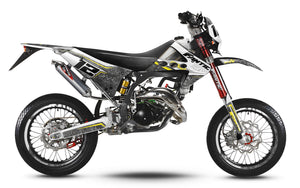 Kit pegatinas 50cc Fantic Caballero 2013-2016 Guerra | pegatinas para moto | personalización 50cc | armysctv