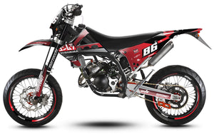 Kit pegatinas Fantic Caballero 2013-2016 Yoshi | pegatinas para moto | personalización 50cc | armysctv