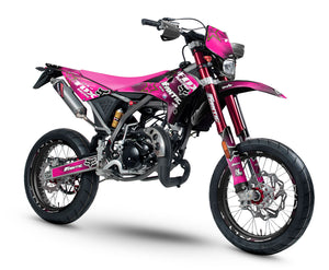 Kit pegatinas Fantic 50cc 2017-2022 Army Fox | pegatinas para moto | personalización 50cc | armysctv
