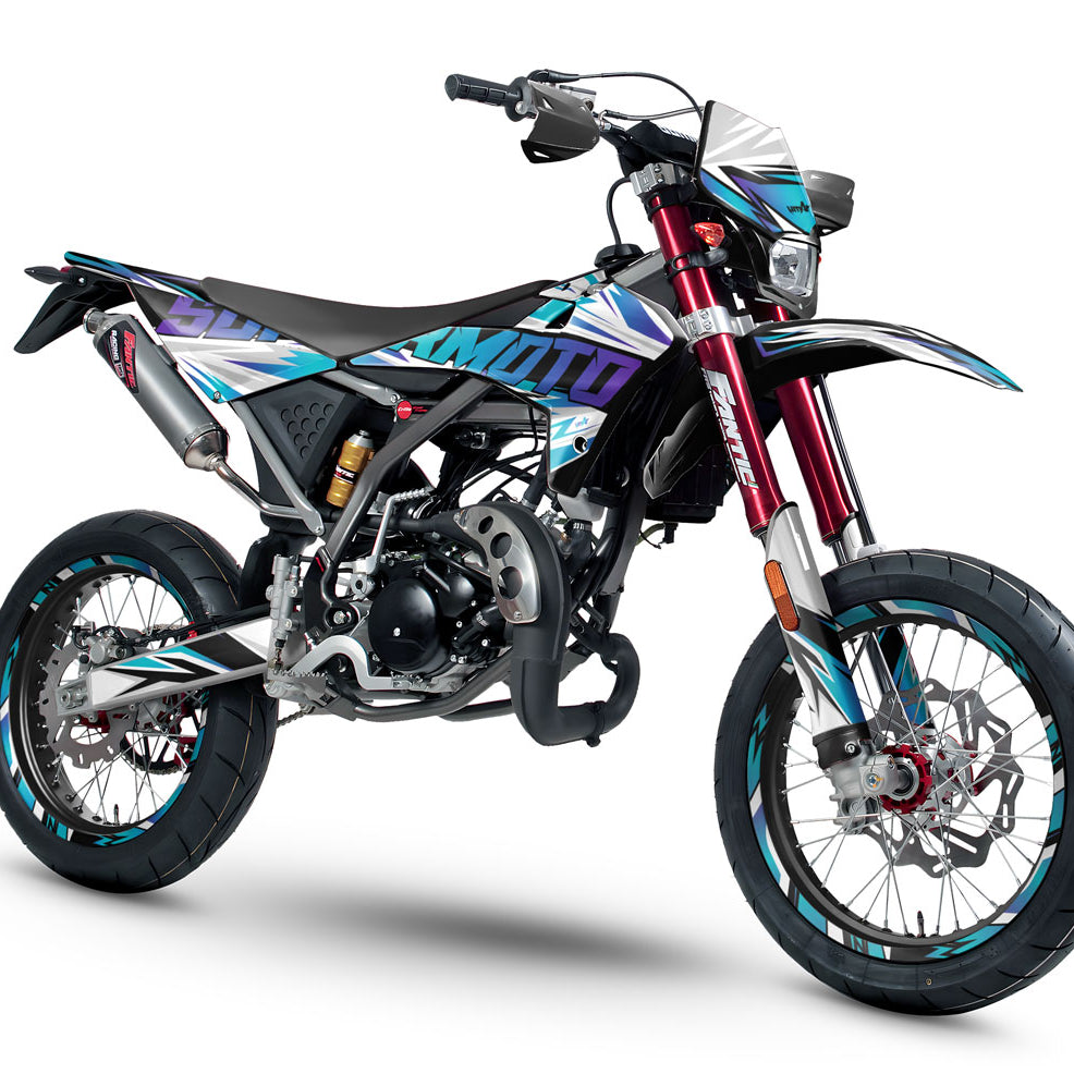 Dekor kit Fantic 50cc 2017-2022 Courtesy | Motorradaufkleber | Personalisierung 50cc | armysctv