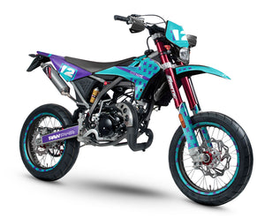 Dekor kit Fantic 50cc 2017-2022 Crosspower | Motorradaufkleber | Personalisierung 50cc | armysctv