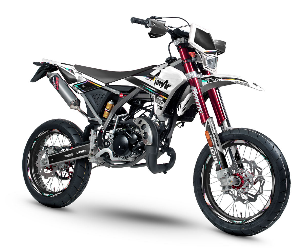 Dekor kit Fantic 50cc 2017-2022 Droid | Motorradaufkleber | Personalisierung 50cc | armysctv