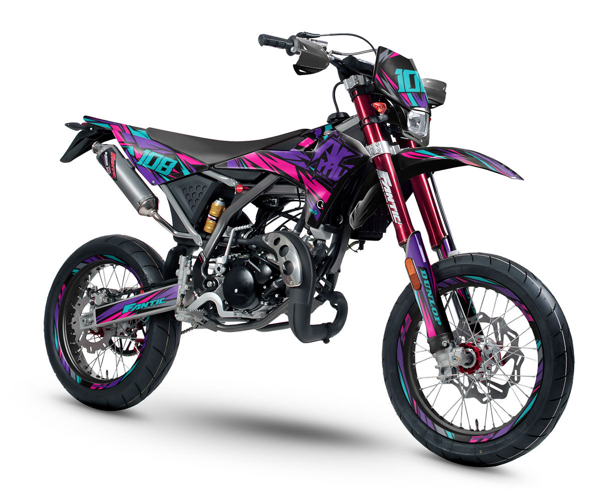 Deko-sett Fantic 50cc 2017-2022 Electrify | motorsykkelklistremerker | tilpasning 50cc | armysctv