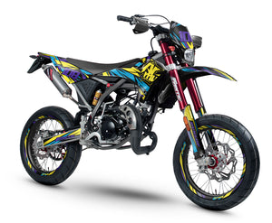 Kit déco Fantic 50cc 2017-2022 Electrify | autocollants moto | personnalisation 50cc | armysctv