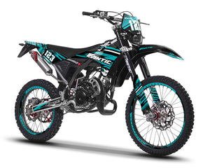 Kit pegatinas Fantic XE 50cc Enduro 2017-2022 Sueño | pegatinas para moto | personalización 50cc | armysctv