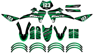 Kit pegatinas Fantic XE 50cc Enduro 2017-2022 Sueño | pegatinas para moto | personalización 50cc | armysctv