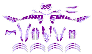 Dekor kit Fantic XE 50cc Enduro 2017-2022 Superleicht | Motorradaufkleber | Personalisierung 50cc | armysctv