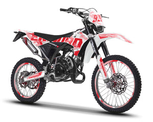 Dekor kit Fantic XE 50cc Enduro 2017-2022 Superleicht | Motorradaufkleber | Personalisierung 50cc | armysctv
