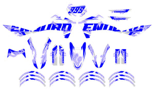 Dekor kit Fantic XE 50cc Enduro 2017-2022 Superleicht | Motorradaufkleber | Personalisierung 50cc | armysctv