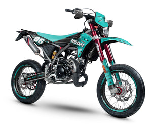 Dekor kit Fantic 50cc 2017-2022 Fasthouse | Motorradaufkleber | Personalisierung 50cc | armysctv
