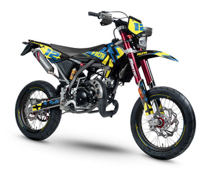 Kit pegatinas Fantic 50cc 2017-2022 Filth | pegatinas para moto | personalización 50cc | armysctv