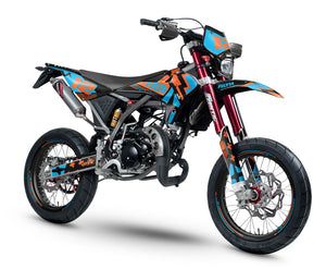 Kit pegatinas Fantic 50cc 2017-2022 Filth | pegatinas para moto | personalización 50cc | armysctv